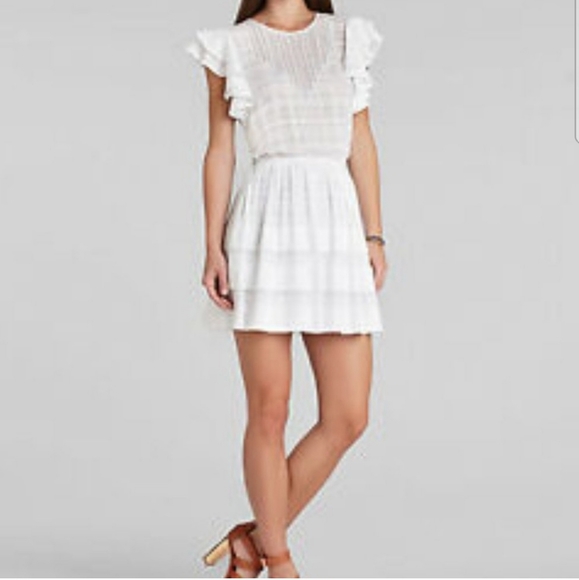 BCBGMaxAzria Dresses & Skirts - BCBG MaxAzria White Dress size L